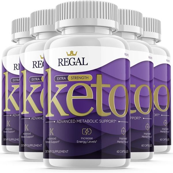 (5 Pack) Keto Regal Extra Strength Keto Pills (300 Capsules)