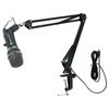 Rockville A-STREAM Streaming USB Recording Microphone + Audio Technica Boom Arm