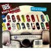 Tech Deck Bendy Boards Collectible Mini Skateboard Erasers, Rubberized Fingerboards (Set 1)