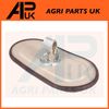 APUK 2X Oval Glass Mirror Head 310x155mm Replacement for JCB Mini Digger Backhoe Telehandler