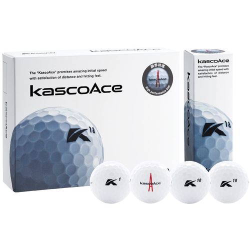 Casco Golf Ball Casco Ace White