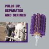 Weaver Leather Livestock Mini Roto Brush, Purple, 4" Long