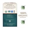 Choice Organics - Organic Peppermint Tea (6 Pack) - Compostable - Caffeine Free - 96 Organic Herbal Tea Bags