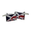 Union Jack Mixed with Scottish Flag Cufflinks in a Post Friendly Cufflink Box