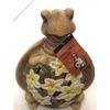 Home Reflections RL05229V Ceramic Turtle Luminary With Flameless Candle
