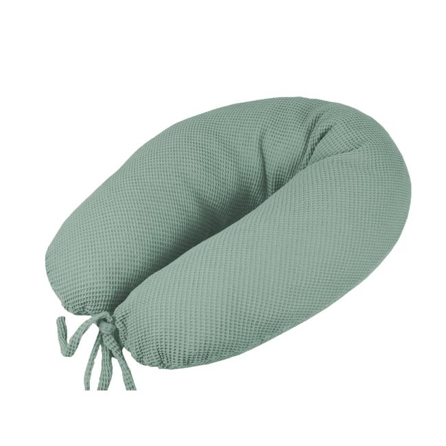 Dein Lieblingsteil Stillkissen Waffelpiqué PISTAZIE Schwangerschaftskissen Pregnancy Pillow