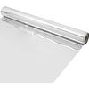 ANIMINY 3.3x65.6Ft Aisle Runner Mirror Double Sided Reflective Silver Carpet