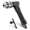Cordless Right Angle Drill Adapter 90 Degree Adapter Drill with 3/8" Keyed Chuck