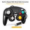 TRVL FIELDER GameCube Controller 2 Pack Classic Wired Controller for Wii Nintendo Gamecube
