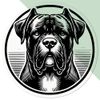 Medium 100mm 'Cane Corso' Transparent/Clear Sticker Decal for Windows/Cars/Walls (DC00133673)