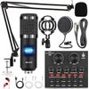 ALPOWL Podcast Equipment Bundle, Audio Interface with Voice Changer and BM800