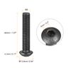 uxcell M8x40mm Hex Socket Button Head Bolts Alloy Steel Fastener Hardware Full Thread Lock Set Hex Socket Half Round 10pcs