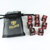 Paladin Roleplaying Marble D6 Dice Set (Blood God)