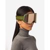 HAWKERS Artik Ski Goggles, Green Copper, Small