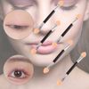 Eyeshadow Applicator, 5 Pcs Eye Shadow Brush, Disposable Eyeshadow Applicator, Double Head Sponge Eyeshadow Brush