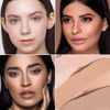 Boubin Waterproof Full Coverage Foundation Makeup Creamy Skin Foundation Concealer Lightweight and Long Lasting Buildable Coverage