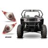 UTV Headlight Eye Graphics Kit Decal Cover For Arctic Cat Trail/Sport SPLICED