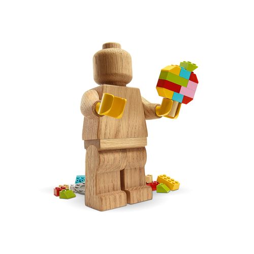 LEGO Originals: LEGO Wooden Minifigure - 30 Piece Building Set - LEGO, #853967, Ages 12+