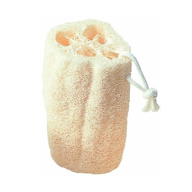 Marna B911 Body Sponge, Loofah Sponge (with String), Body Sponge, Natural, Loofer, Moderate Stimulation, Loofah