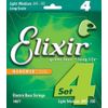 ELIXIR 14077 NANOWEB 4-String Light/Medium Long Scale Electric Bass Strings