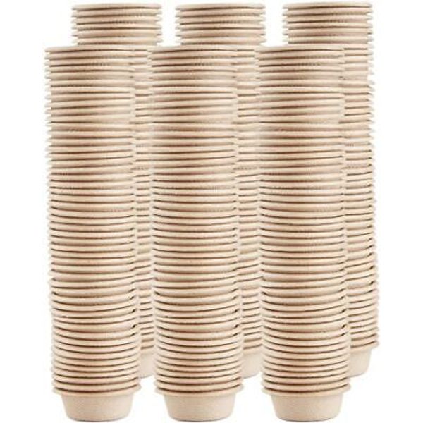 300 Pack Paper Feeding Cups Samll 0.5 oz Gecko Food and Water Dish...