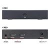 Sanwa Supply MED-PL2K202 Media Player (2 Distribution), Black