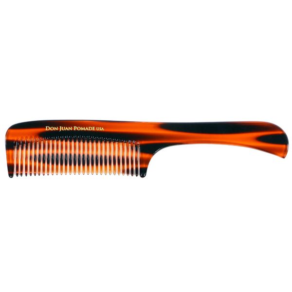 Don Juan 8.7" Tortoise Styling Handle Comb
