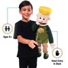 25" Eddie, Peach Boy, Full Body, Ventriloquist Style Puppet