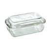 Luminarc N5878 Butterdose Kuh, 1 Stück, Glas, Transparent