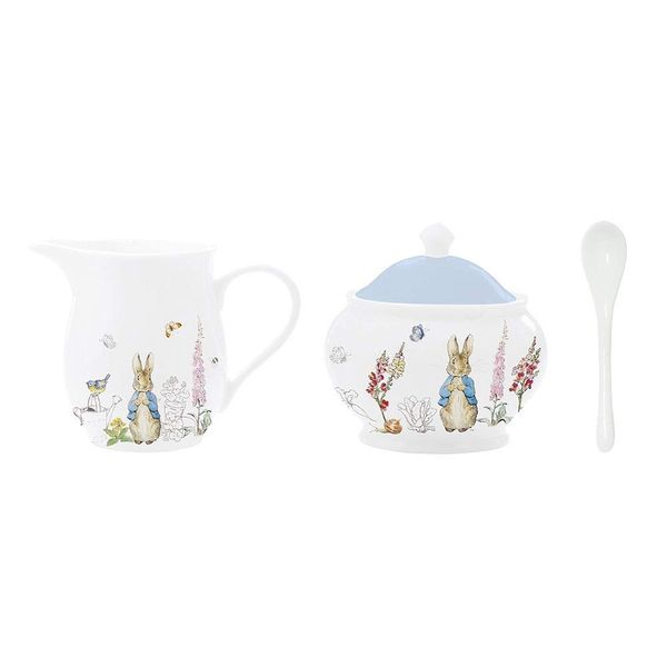 Peter Rabbit Original Creamer & Sugar Bowl Set