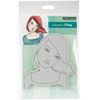 Penny Black Cling Stamps, Angelette, 4.8"X5.5"