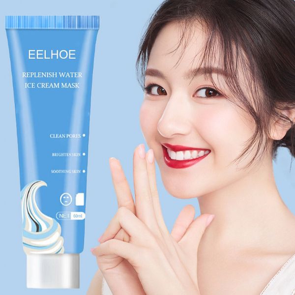 Ice Cream Mask Skin Improvement Moisturizing Cleansing Pore Care, 65g