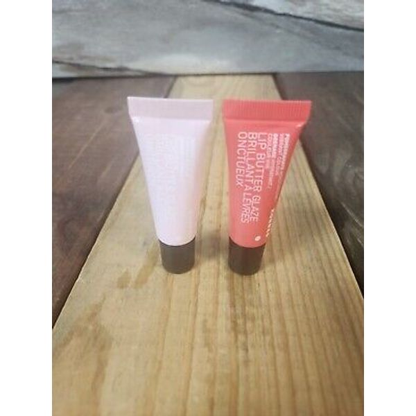 2PK Korres Lip Butter Glaze Jasmine & Pomegranate NEW