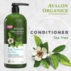 Avalon Organics Scalp Treatment Tea Tree Conditioner, 32 oz.