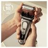 Braun Shaver Head Replacement Part 94M Silver, Compatible with Series 9 Pro and Series 9 Electric Razors for Men