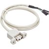 INEX USB Cable for Case, Motherboard Type, 1 USB Cable, USB-001BC