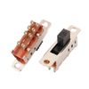 sourcing map 10Pcs 3 Position 8P DPDT Panel Mount Micro Slide Switch Latching Toggle Switch