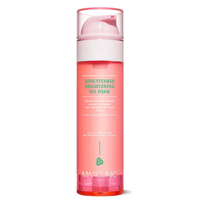 Max Clinic Max Change Rose Brightening Oil Cleansing Foam