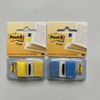 Post-it® Flags Yellow/Blue Standard Page Flags in Dispenser, 50  Per Pack