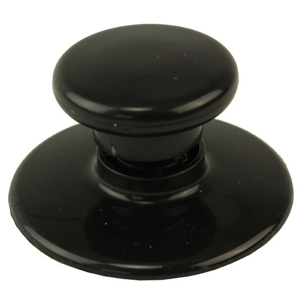 Spares2go Glass Lid Knob for Andrew James 1.5L 3.5L 6.5L 8L Slow Cooker Pot (Black)