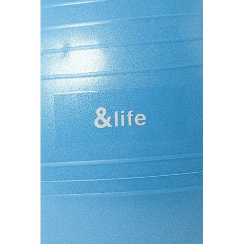 &Life AL580105K02 Gym Ball, Non-Burst Gym Ball 55 BL