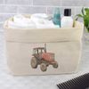Large 'Rustic Old Farm Tractor' Canvas Organiser/Storage Bag (OR00032856)