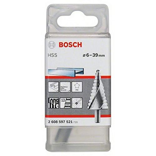 Bosch Accessories 2608597521 4-39/10/107 mm HSS Step Drill Bit