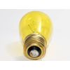 Bulbrite 11W 130V S14 Transparent Yellow Sign or Indicator Bulb, E26 Base