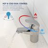 Eridanus, Bathroom Sink Faucet Chrome