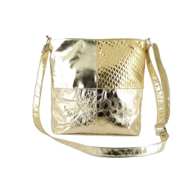 LONI Groovy Metallic Cross-Body Shoulder Bag