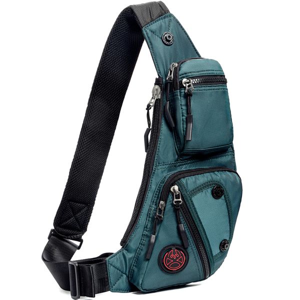 NICGID Sling Bag Chest Shoulder Backpack Crossbody Bags Casual Daypack for Men Women