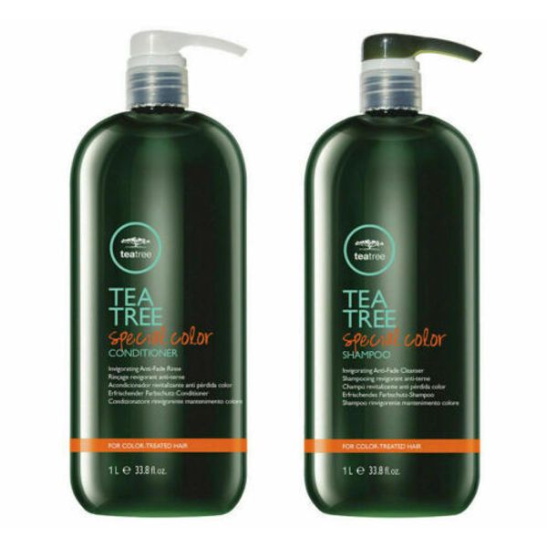 Paul Mitchell Tea Tree COLOR Shampoo & Conditioner 33.8oz Liter Duo