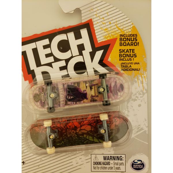 Tech Deck Finger Skateboard 2pk Real