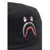 Shark 6 Panel Dad Hat Black